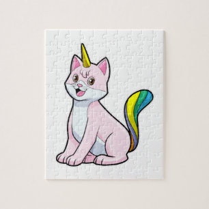 Puzzle Cat Unicorn