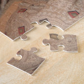 Puzzle Catahoula Leopard Chien Snoozing (Côté)