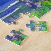 Puzzle Catamaran Bateau à voile Purple Lupines Mountain L (Côté)