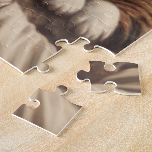 Puzzle #CATARMY Officiel "Jésus aime les chats" PuzzlY Ji (Côté)