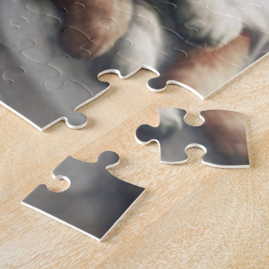 Puzzle #CATARMY Officiel "Jésus aime les chats" PuzzlY Ji (Côté)