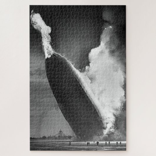 Puzzle Catastrophe du dirigeable Hindenburg vers 1937 (Vertical)