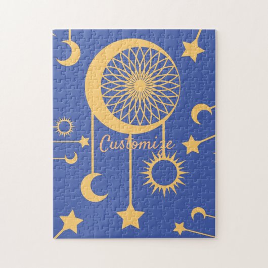 Puzzle Catcher de rêve bohème Thunder_Cove Napkins (Vertical)