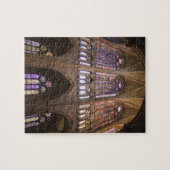 Puzzle Catedral de Leon, vitraux intérieurs (Horizontal)