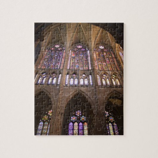 Puzzle Catedral de Leon, vitraux intérieurs (Vertical)