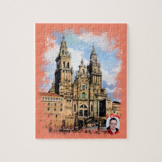 Puzzle Catedral de Saint-Jacques-de-Compostelle (Vertical)