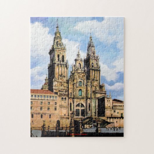 Puzzle Catedral de Saint-Jacques-de-Compostelle (Vertical)