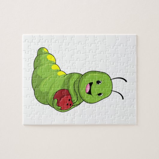 Puzzle Caterpillar au Bowling avec Bowling ball (Horizontal)
