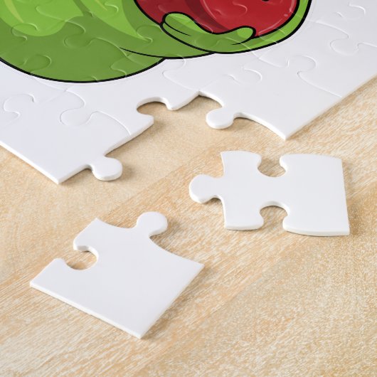 Puzzle Caterpillar au Bowling avec Bowling ball (Côté)