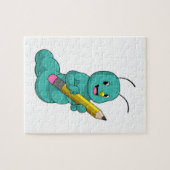 Puzzle Caterpillar avec crayon (Horizontal)