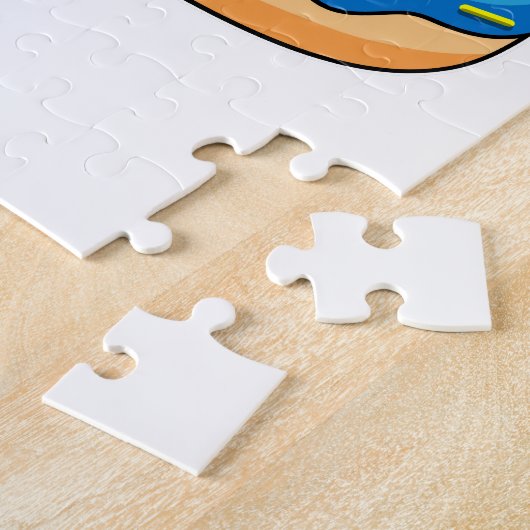 Puzzle Caterpillar avec Donut (Côté)