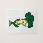 Puzzle Caterpillar avec feuille (Horizontal)