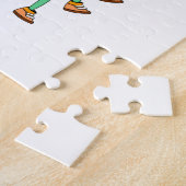 Puzzle Caterpillar verte (Côté)