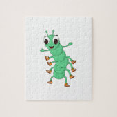 Puzzle Caterpillar verte (Vertical)