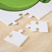 Puzzle Caterpillar with Flower (Côté)