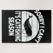 Puzzle Catfish Fishing Flathee I Cant its Catfish (Horizontal)