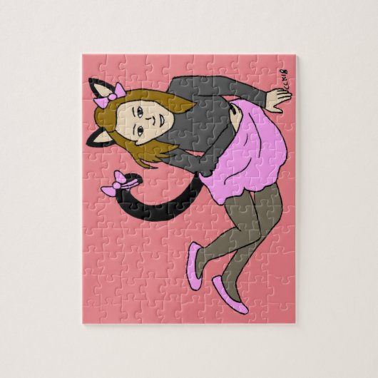 Puzzle catgirl  (Vertical)