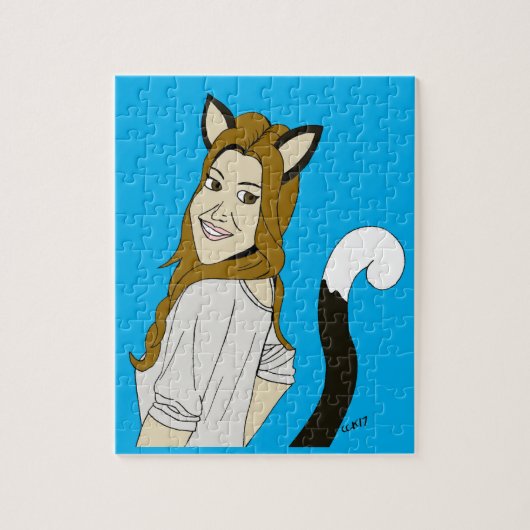 Puzzle catgirl (Vertical)