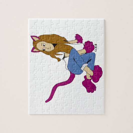 Puzzle catgirl  (Vertical)
