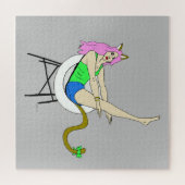 Puzzle catgirl (Horizontal)