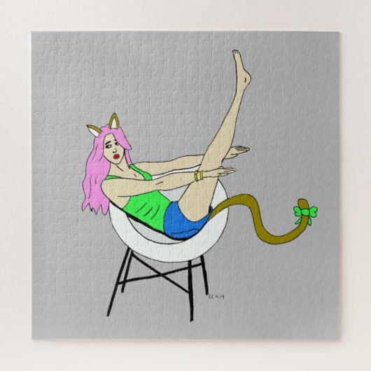 Puzzle catgirl (Vertical)