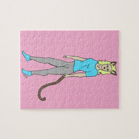 Puzzle catgirl (Horizontal)