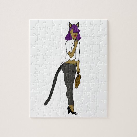 Puzzle catgirl  (Vertical)