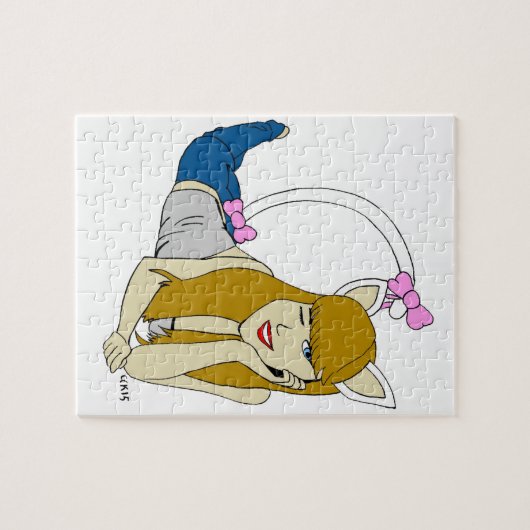 Puzzle catgirl (Horizontal)