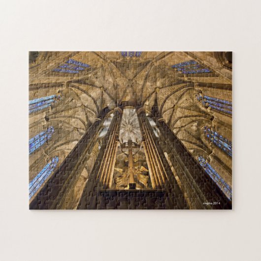 Puzzle Cathedral of Barcelone, Spain (Horizontal)