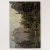 Puzzle Cathedral Rocks, Yosemite Valley Albert Bierstadt (Vertical)