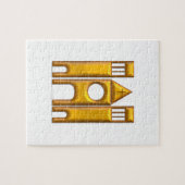 Puzzle Cathédrale "3-D" d'or 2 (Horizontal)