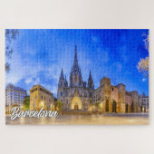 Puzzle Cathédrale de Barcelone, Barcelone, Espagne (Horizontal)