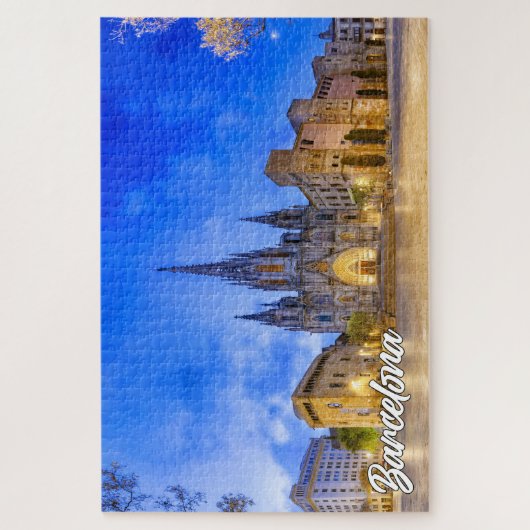 Puzzle Cathédrale de Barcelone, Barcelone, Espagne (Vertical)