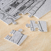 Puzzle Cathédrale de grâce (Côté)