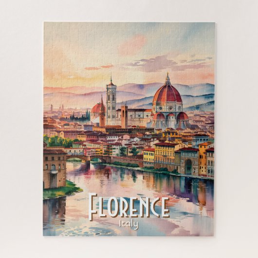 Puzzle Cathédrale de la coupole de Florence sur mesure vu (Vertical)