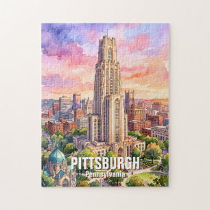 Puzzle Cathédrale de l'apprentissage de Pittsburgh sur me