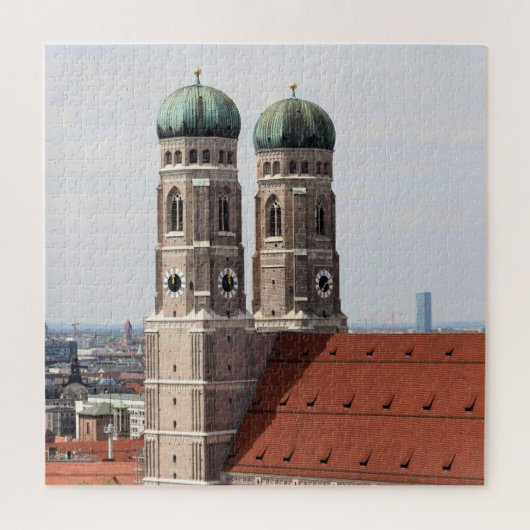 Puzzle Cathédrale de Munich - Allemagne - 20x20 -676 pcs. (Vertical)