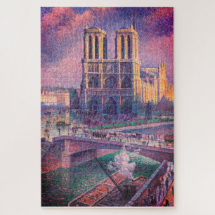 PUZZLE CATHÉDRALE DE NOTRE DAME WATERCOLOR 6