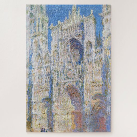 Puzzle Cathédrale de Rouen (lumière du soleil), Monet (Vertical)
