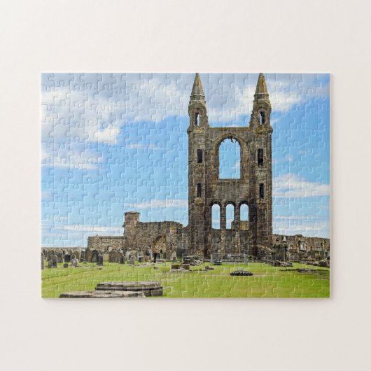 Puzzle cathédrale de St Andrews Écosse (Horizontal)