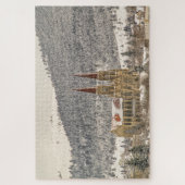 Puzzle Cathédrale de style gothique - 1014 pièce (Vertical)