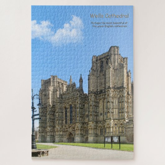 Puzzle Cathédrale de Wells. (Vertical)