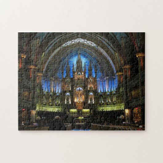 Puzzle Cathédrale Notre-Dame de Montréal Autel Jigsaw Puz (Horizontal)