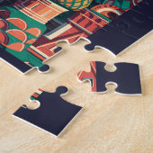 Puzzle Cathédrale Saint-Basile de Russie Illustration Voy (Côté)
