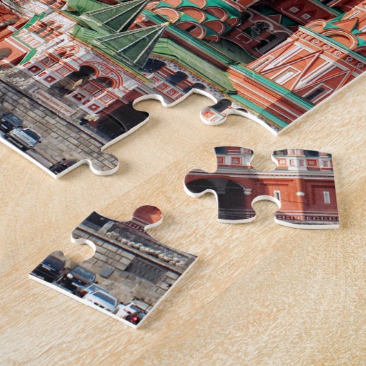 Puzzle Cathédrale Saint-Basile. Russie (Côté)