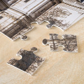 Puzzle Cathédrale St Paul Londres avec ciel bleu (Côté)