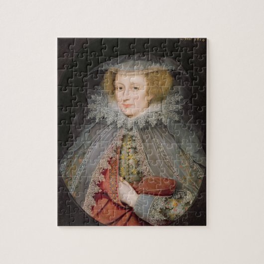 Puzzle Catherine Killigrew, Madame Jermyn, 1614 (huile (Vertical)