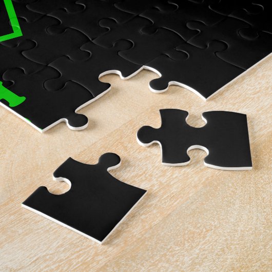 Puzzle Catnip Nepetalactone Formule chimique moléculaire (Côté)