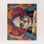 Puzzle Catrina Day Of Dead 1 Avec Texte (Vertical)