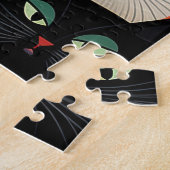 PUZZLE CATS CHATS COLORÉS ART (Côté)